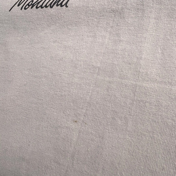 Vintage 1989 Native Tribal Design Montana Bear Feathers T Shirt XL - Picture 13 of 15